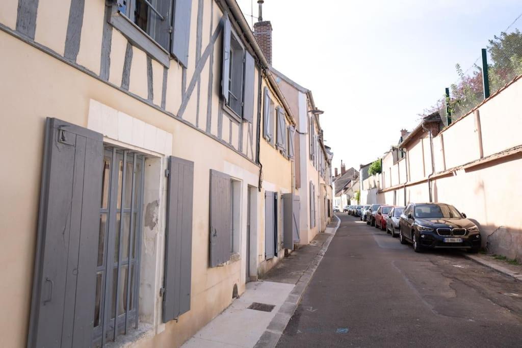 Le Speakeasy - Maison Avec Billard Auxerre Exterior foto
